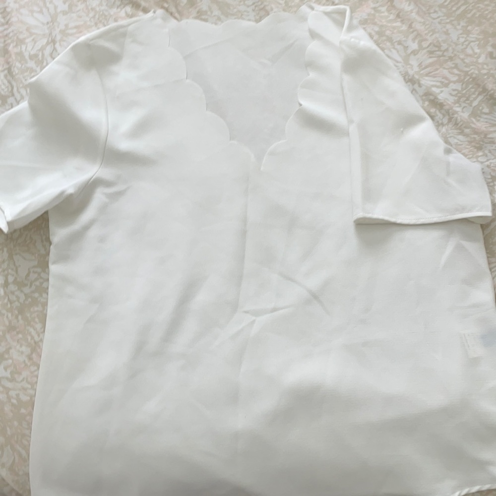 White medium blouse